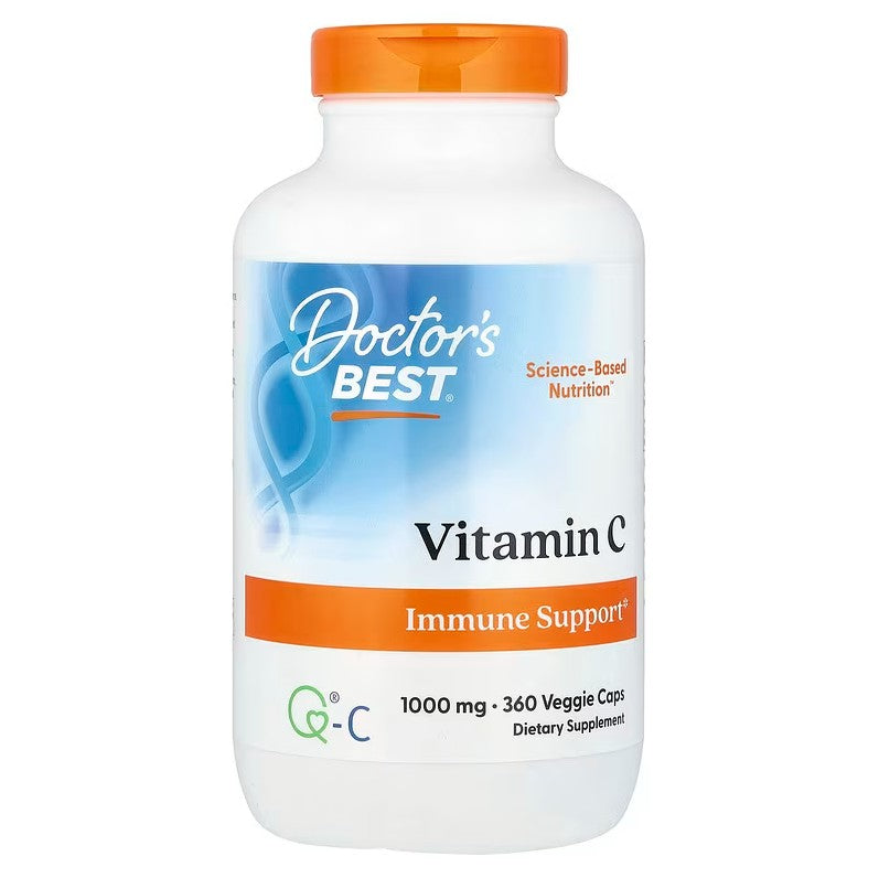 Doctor's Best Vitamin C with Q - C, 1000mg - 360 vcaps