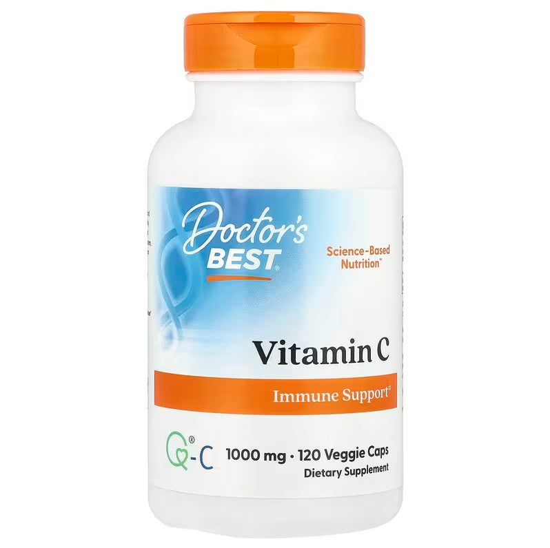 Doctor's Best Vitamin C with Q - C, 1000mg - 120 vcaps
