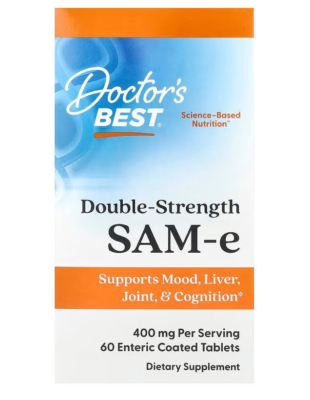 Doctor's Best SAM - e, 400mg Double - Strength - 60 tablets