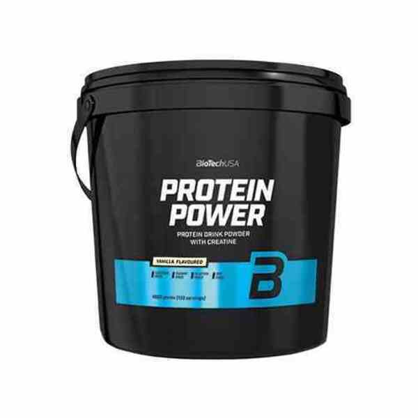 BioTechUSA Protein Power, Vanilla - 4000g