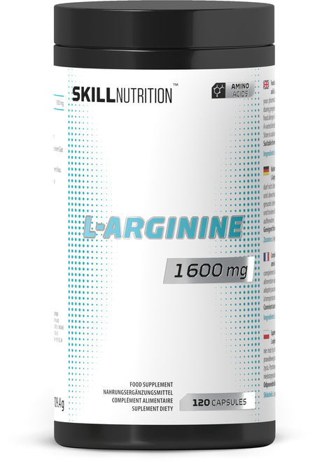 Skill Nutrition L - Arginine, 1600mg - 120 vegan caps