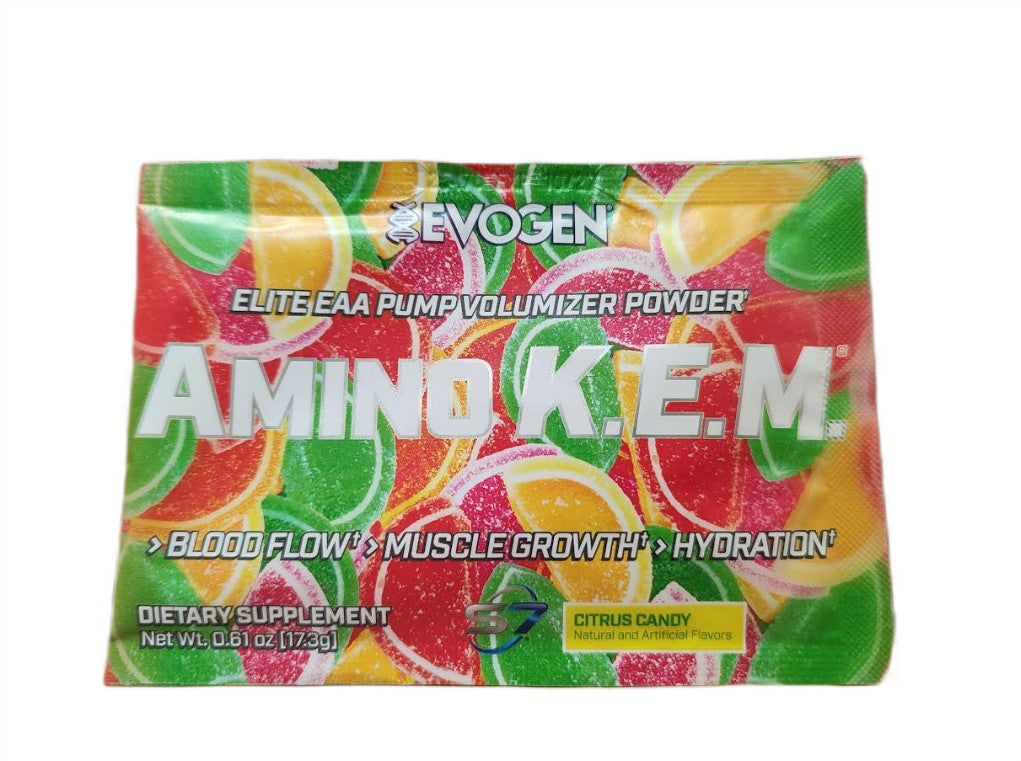 Evogen Amino K.E.M. EAA, Citrus Candy - 17.3g (1 serving)