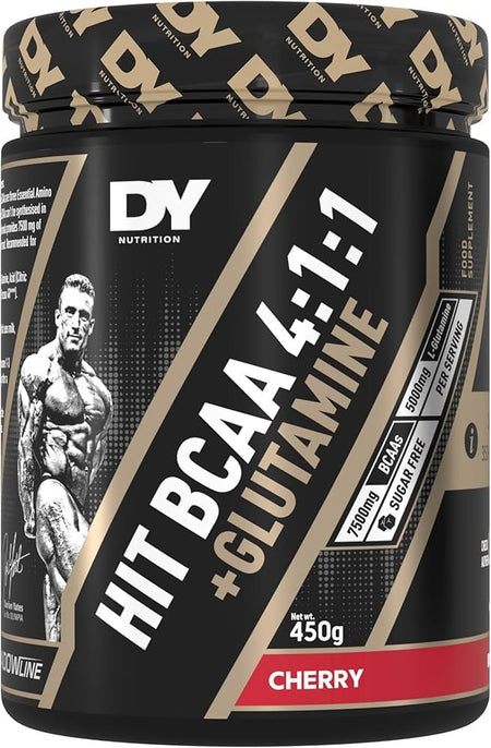 Dorian Yates HIT BCAA 4:1:1 + Glutamine, Cherry - 450g