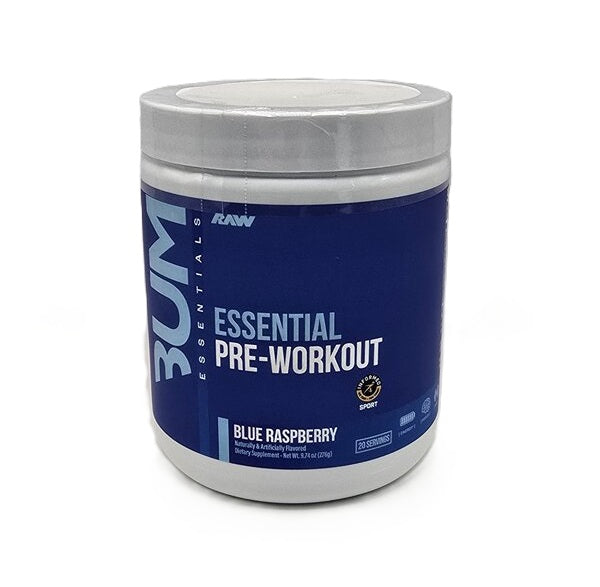Raw Nutrition CBUM Essential Pre - Workout, Blue Raspberry - 276g