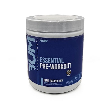 Raw Nutrition CBUM Essential Pre - Workout, Blue Raspberry - 276g