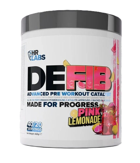 HR Labs Defib Advanced Pre Workout Catalyst, Pink Lemonade - 420g