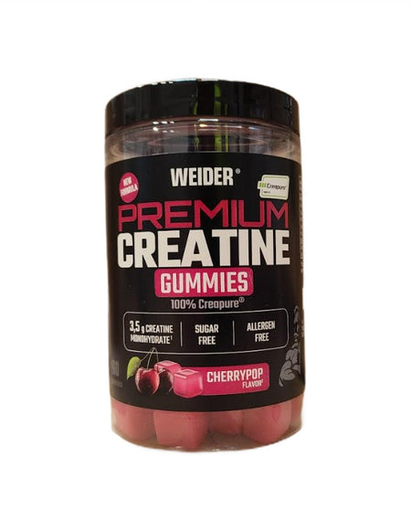 Weider Premium Creatine Gummies, Cherrypop - 60 gummies