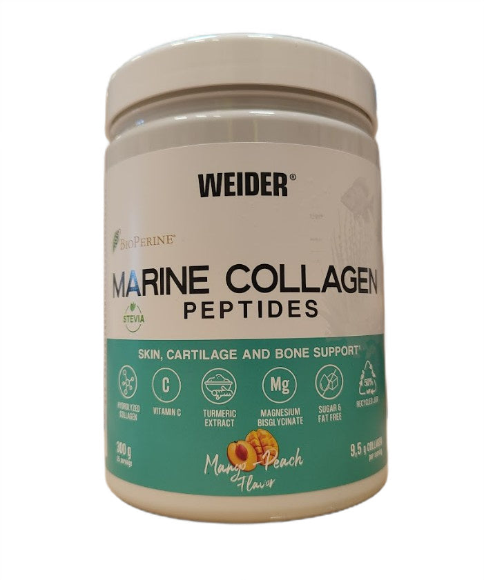 Weider Marine Collagen Peptides, Mango - Peach - 300g