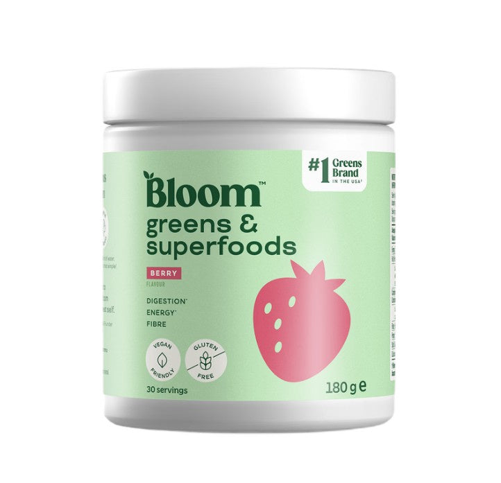 Bloom Greens & Superfoods, Berry - 180g