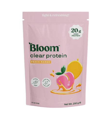 Bloom Clear Protein, Peach Mango - 250g