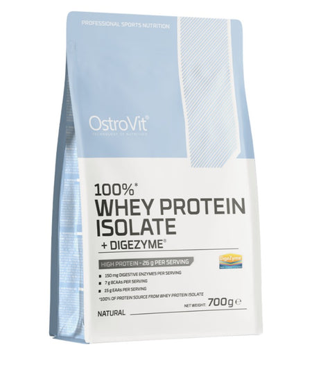 OstroVit 100% Whey Protein Isolate + Digezyme, Natural - 700g