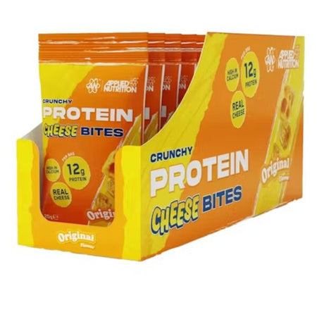 Applied Nutrition Crunchy Protein Cheese Bites, Original - 10 x 20g