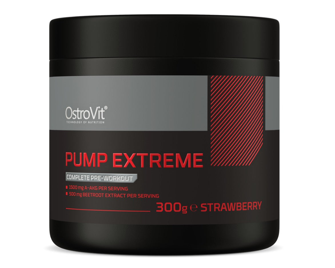 OstroVit Pump Extreme Pre - workout, Strawberry - 300g