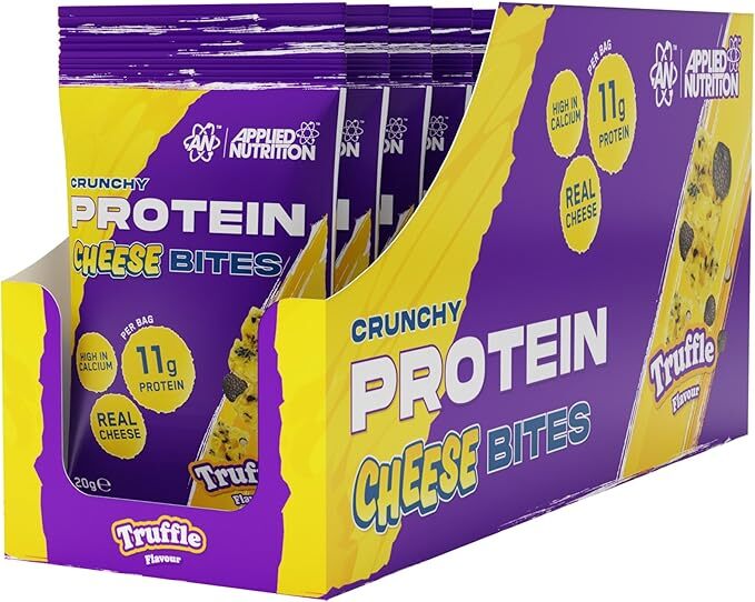 Applied Nutrition Crunchy Protein Cheese Bites, Truffle - 10 x 20g