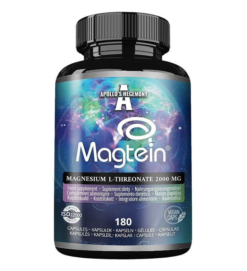 Apollo's Hegemony Magtein Magnesium L - Threonate - 180 vcaps