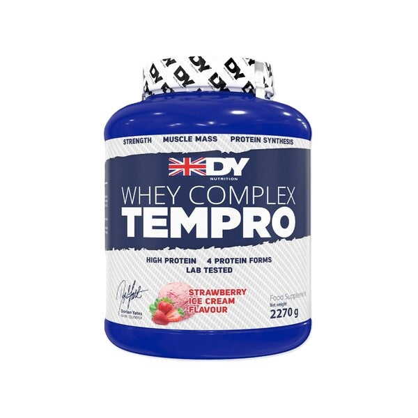 Dorian Yates Whey Complex Tempro, Strawberry Ice Cream - 2270g