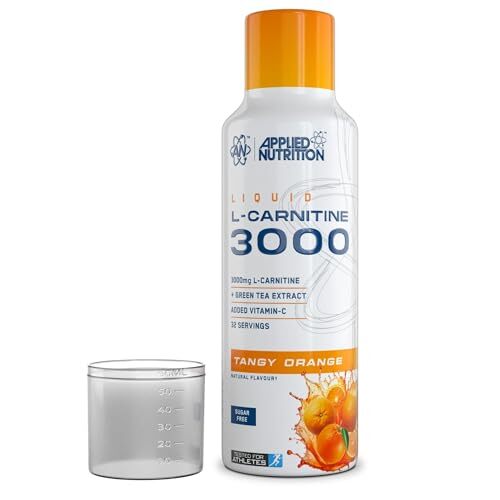 Applied Nutrition L - Carnitine Liquid 3000, Tangy Orange - 480 ml