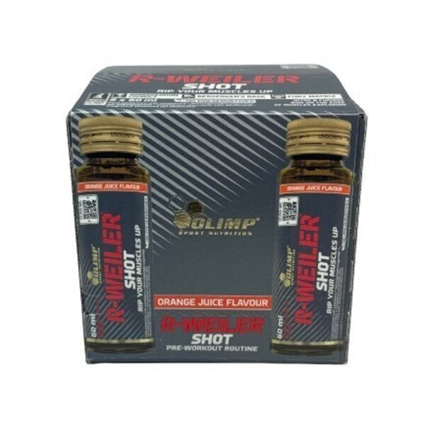 Olimp Nutrition R - Weiler Shot, Orange Juice (EAN 5901330096266) - 9 x 60 ml