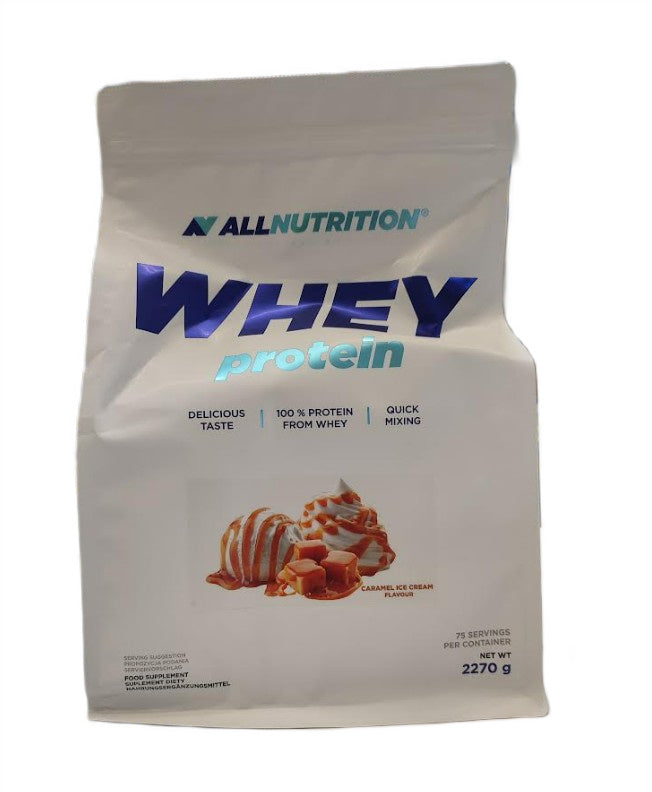 Allnutrition Whey Protein, Caramel Ice Cream - 2270g