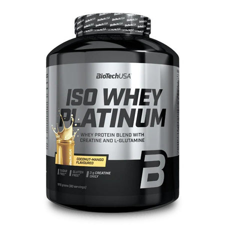 BioTechUSA Iso Whey Platinum, Coconut - Mango - 1816g
