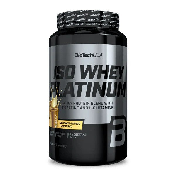 BioTechUSA Iso Whey Platinum, Coconut - Mango - 908g