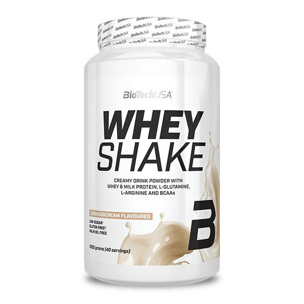 BioTechUSA Whey Shake, Cookies & Cream - 1000g