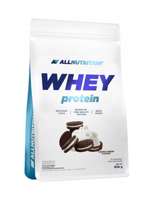 Allnutrition Whey Protein, Cookie Cream - 908g