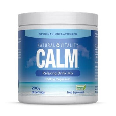 Natural Vitality Calm Relaxing Drink Mix, Original Unflavoured - 200g