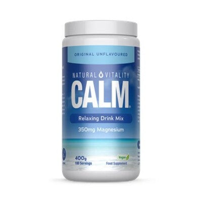 Natural Vitality Calm Relaxing Drink Mix, Original Unflavoured - 400g