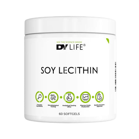 Dorian Yates DY LIFE Soy Lecithin - 60 softgels