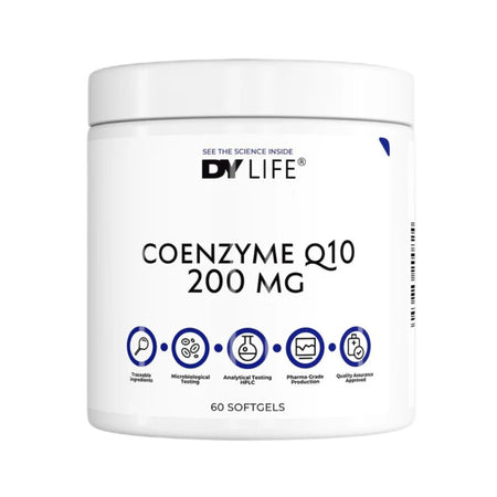 Dorian Yates DY LIFE Coenzyme Q10, 200mg - 60 softgels