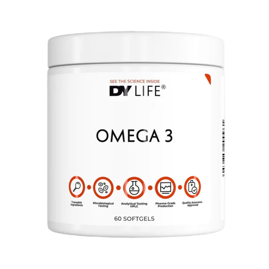 Dorian Yates DY LIFE Omega 3 - 60 softgels