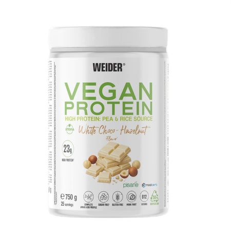Weider Vegan Protein, White Choco - Hazelnut - 750g