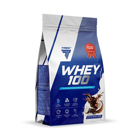 Trec Nutrition Whey 100 (Bag), Chocolate Coconut - 700g