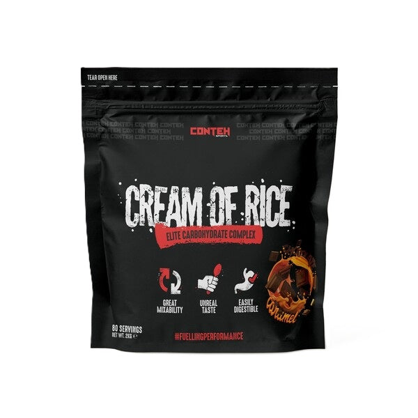 Conteh Sports Cream of Rice, Chocolate Caramel - 2000g