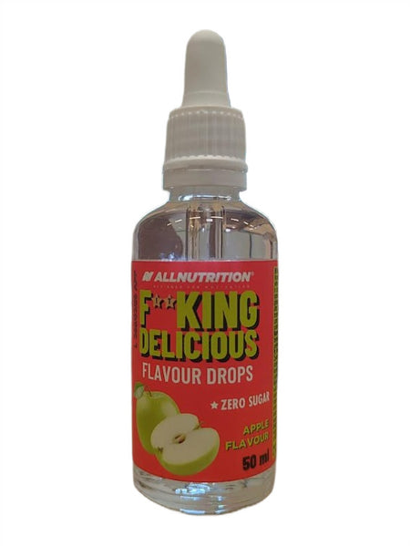 Allnutrition Fitking Delicious Flavour Drops, Apple - 50 ml