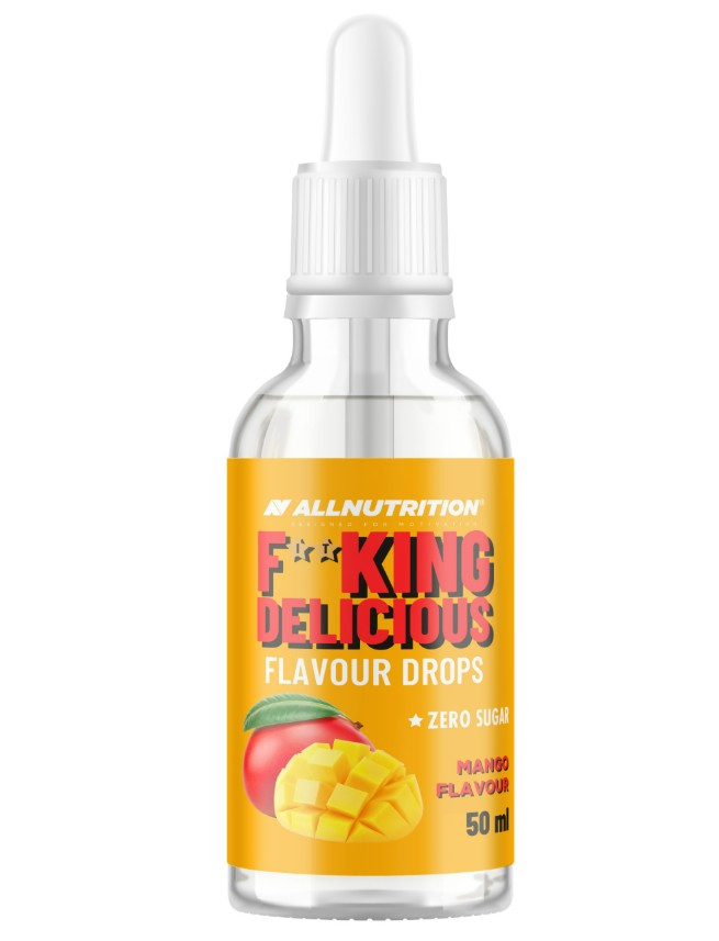 Allnutrition Fitking Delicious Flavour Drops, Mango - 50 ml