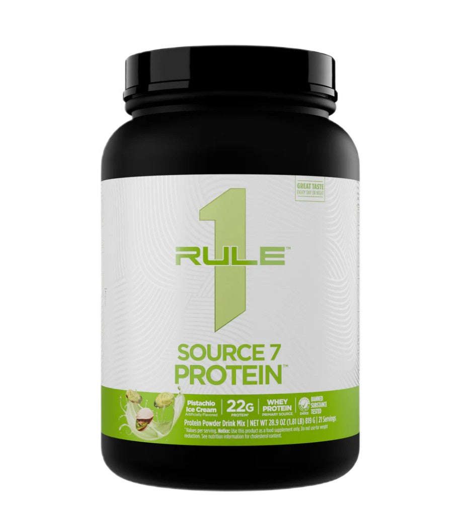 Rule One Source7 Protein, Pistachio Ice Cream - 819g