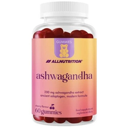 Allnutrition Gummies Ashwagandha, Cherry - 60 gummies