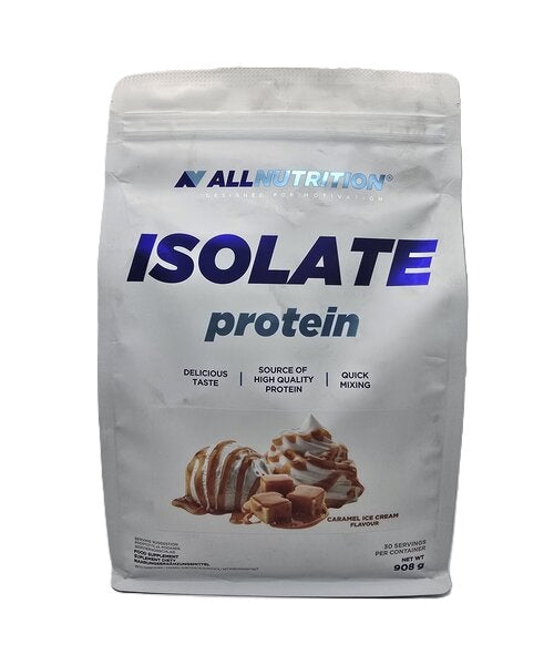 Allnutrition Isolate Protein, Caramel Ice Cream - 908g