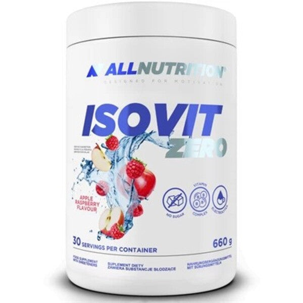 Allnutrition Isovit Zero, Apple Raspberry - 660g