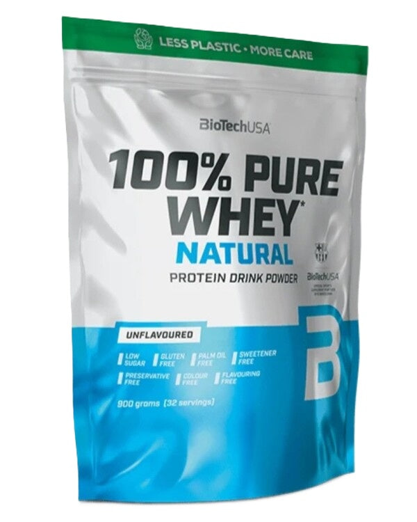 BioTechUSA 100% Pure Whey, Unflavoured (EAN 5999076270064) - 900g