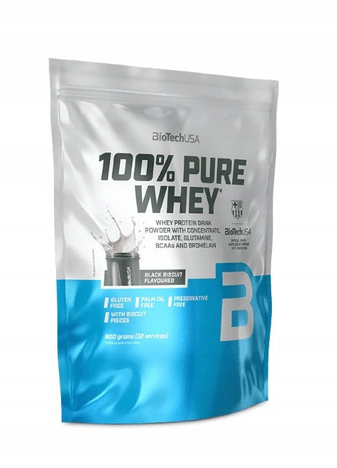BioTechUSA 100% Pure Whey, Black Biscuit (EAN 5999076270194) - 900g