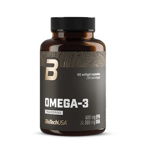 BioTechUSA Omega - 3 Triglycerides - 60 softgel capsules