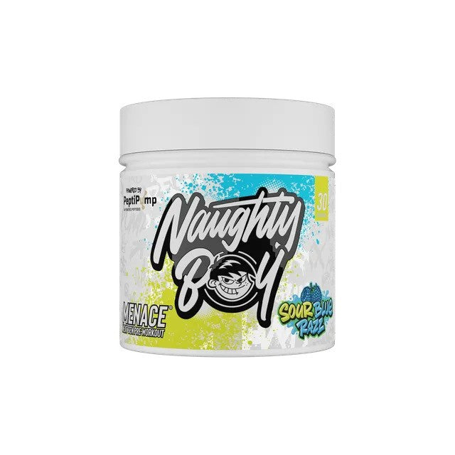 Naughty Boy Menace V2, Sour Blue Razz - 210g