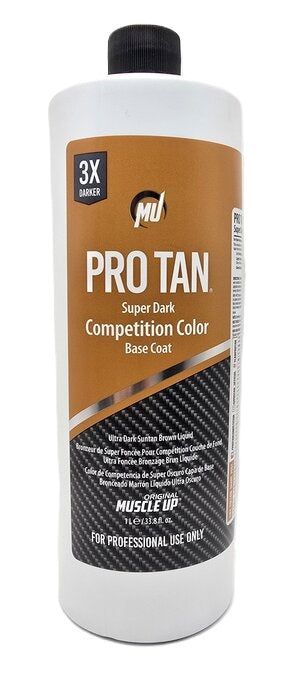 Pro Tan Super Dark Competition Color Base Coat, (1 Liter) - 1000 ml