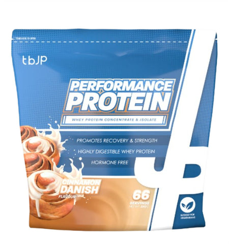 Trained by JP Performance Protein, Cinnamon Danish - 2000g