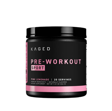 Kaged Muscle Pre - Workout Sport, Pink Lemonade - 264g